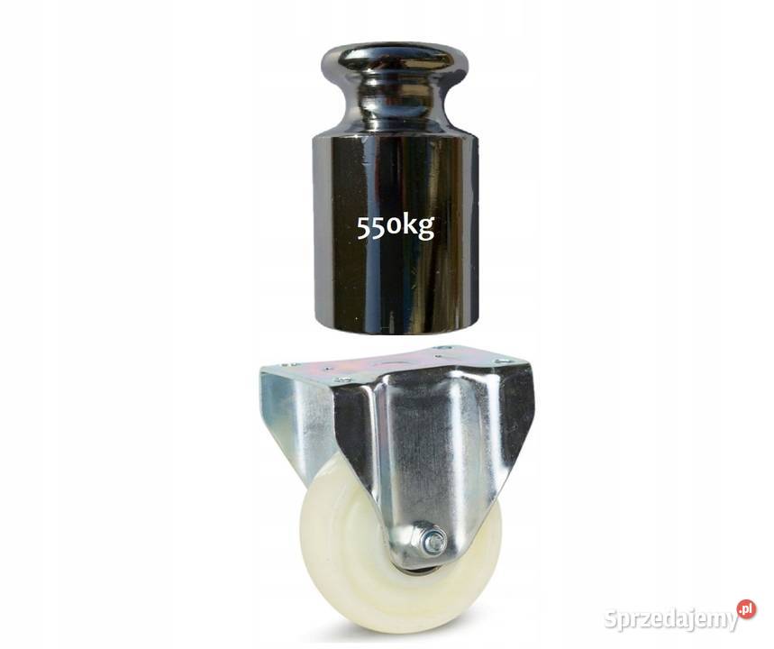 Koło Stałe ze stali nierdzewnej 125mm 550 Nylon Kozienice sprzedam