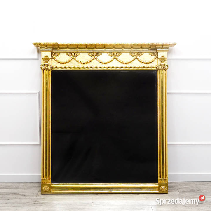 Złote LUSTRO stojące PORTAL ZŁOTA RAMA LUSTRO Kalisz