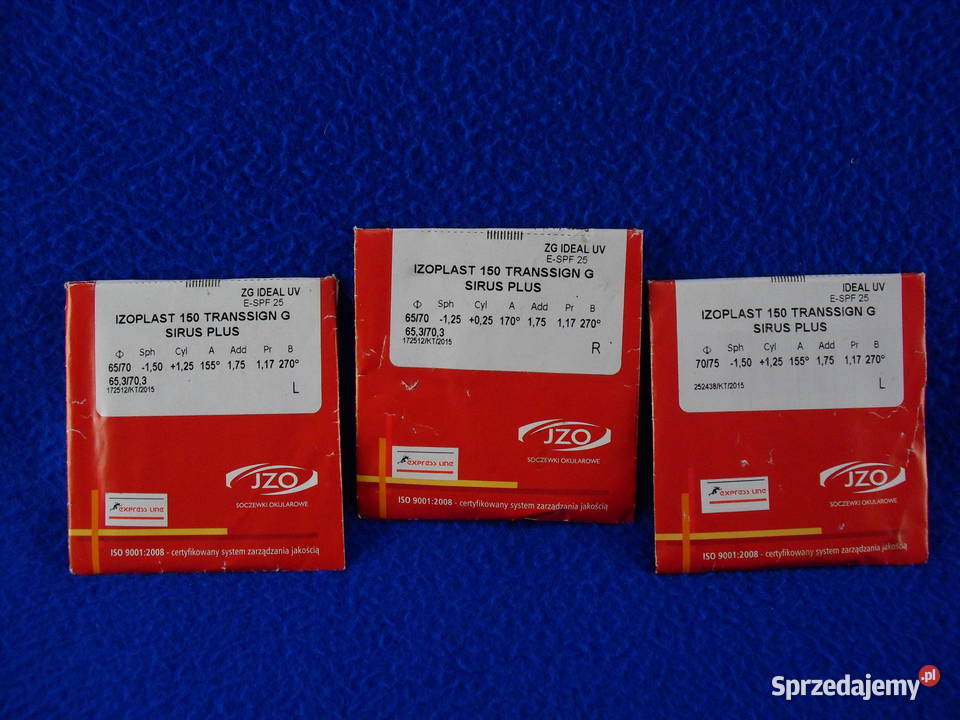 SOCZEWKI DO OKULARÓW Soczewki do okularów