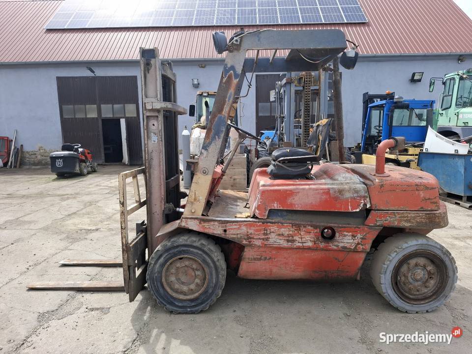 Wózek widłowy Linde H40D silnik 4 deutz diesel Targoszyn