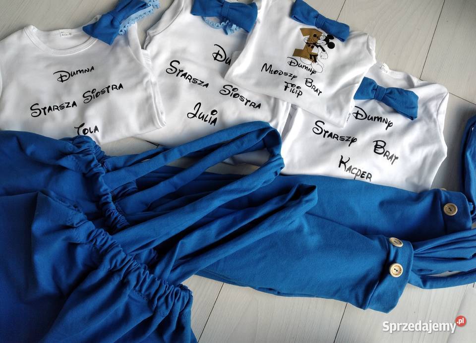 Komplet elegant na roczek urodziny chlopiec Kraśnik