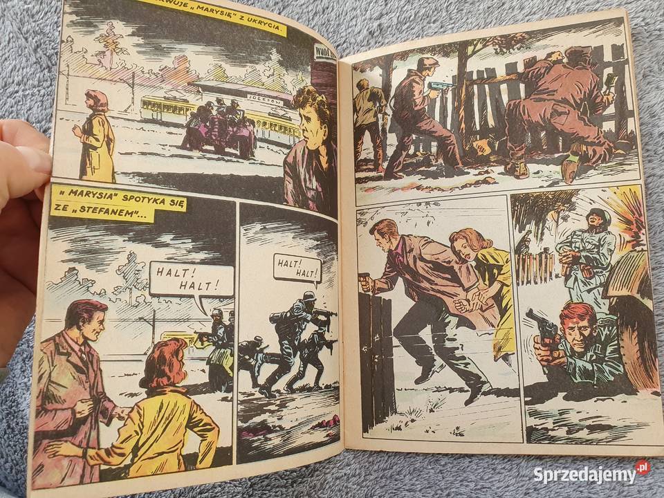 Podziemny Front Na Tropie wydanie 2 1978 komiks Gdynia