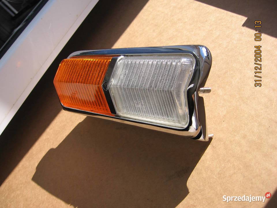 Fiat 125p Nowy kierunkowskaz Chrom FSO POLMO Przemyśl