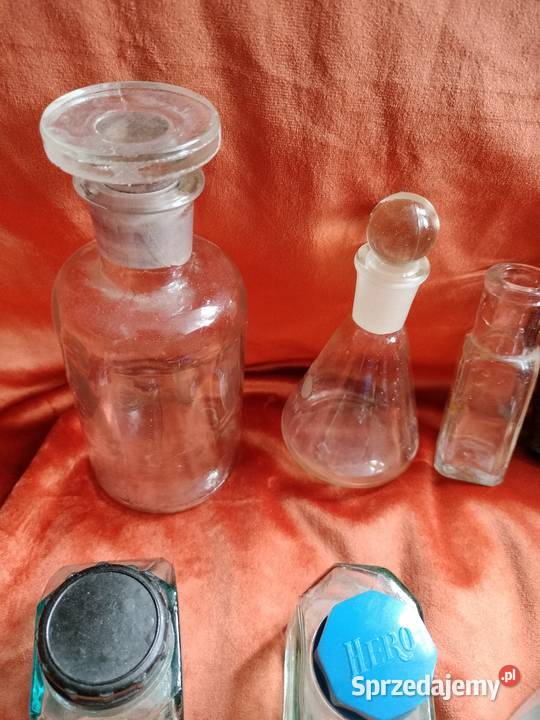 Stare butelki kałamarze prl zestaw Choszczno sprzedam