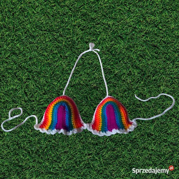 Top bikini rainbow Rozmiar 38(M) Kraków sprzedam