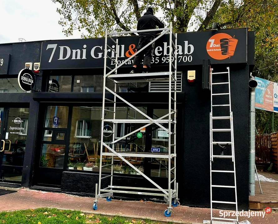 Wynajmę Rusztowanie Climtec 5m lekkie aluminiowe Warszawa