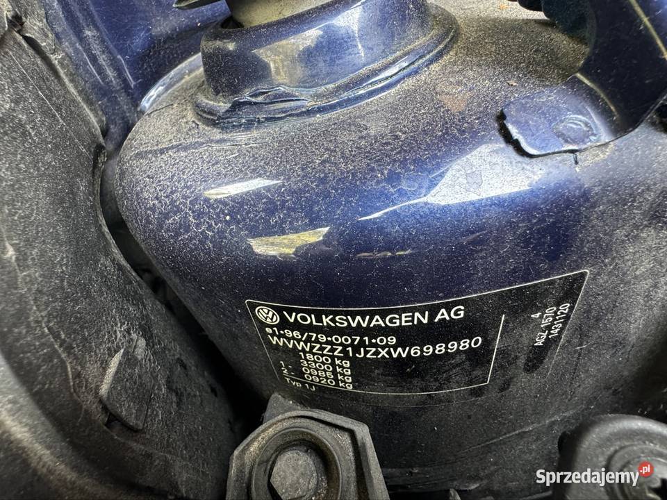 Golf 4 GTI V5 Oryginalny Szwajcaria szyberdach opolskie Opole