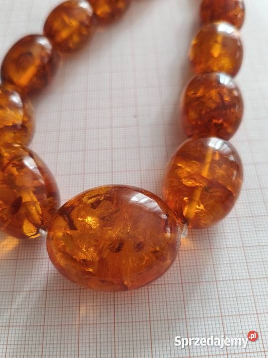 Naszyjnik Bursztyn Vintage oliwki podlaskie Białystok