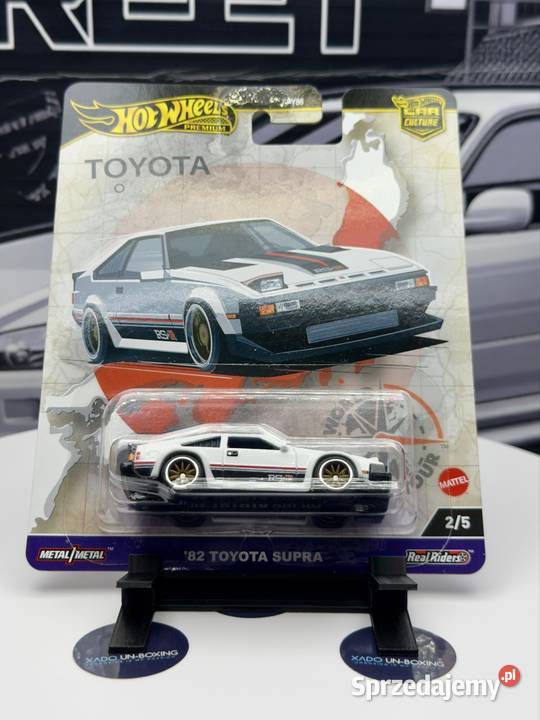 ot Wheels Car Culture 82 Toyota Supra BOX 5 Wrocław sprzedam