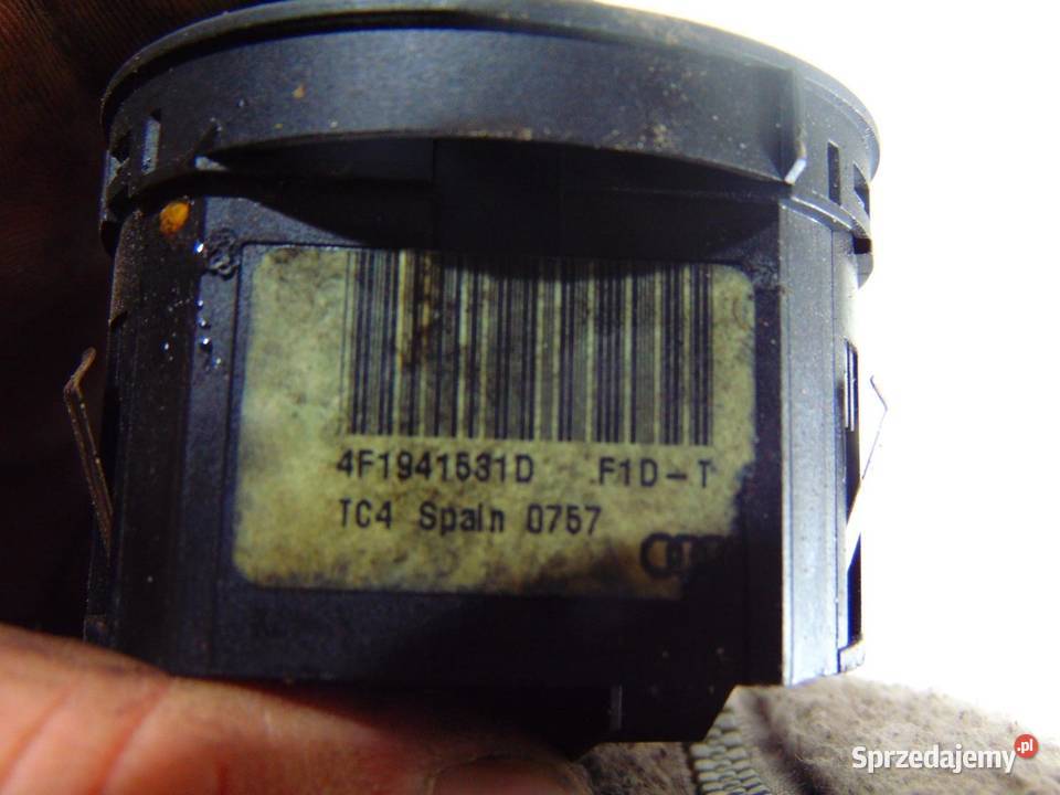 WŁĄCZNIK ŚWIATEŁ AUDI A6 C6 Q7 4L 4F1941531D