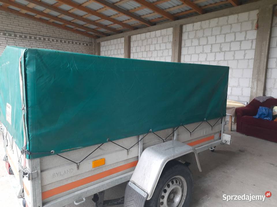 Oryginalna przyczepka SYLAND 2015r 210x125 z Rok produkcji 2015 mazowieckie Boguty-Pianki sprzedam