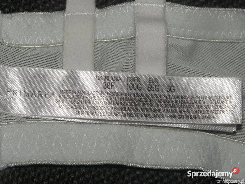 Biustonosz Stanik 38G 85G PRIMARK Biustonosze Siedlce