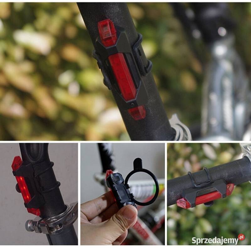 NOWA lampka lampa rowerowa USB akumulatorowa Zamość sprzedam