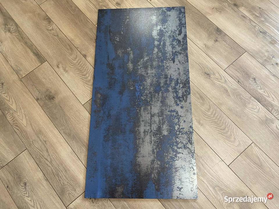 OKAZJA Nietuzinkowy Gres FLAT BLUE METALIC Mszczonów