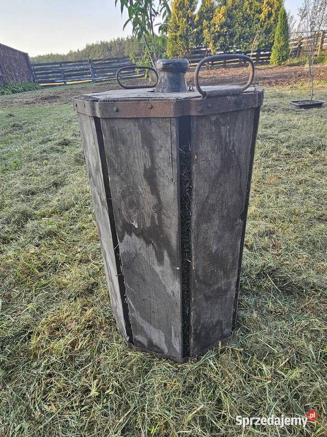 Stary gąsior butla kolekcjonerska na wino w Działdowo