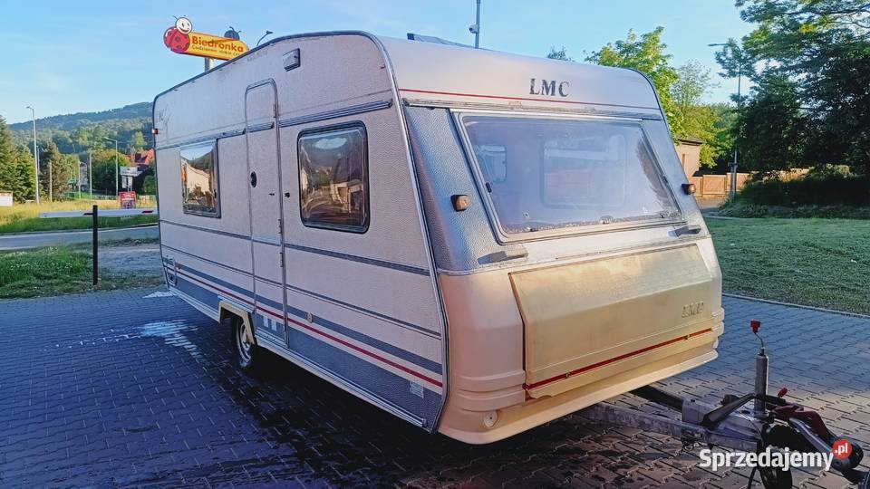 przyczepa kempingowa KLIMA campingowa kemping Międzybrodzie Bialskie