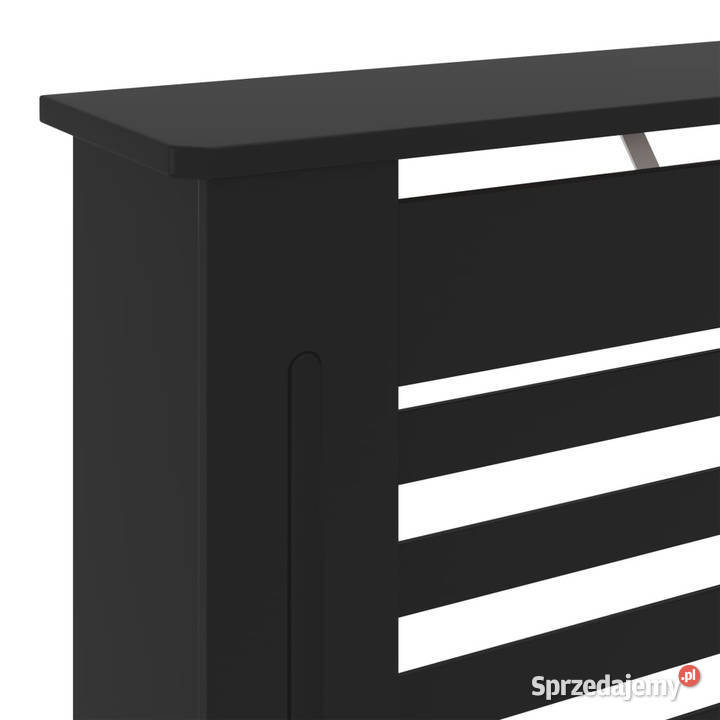 Osłona na kaloryfer MDF czarna 78 WM325564