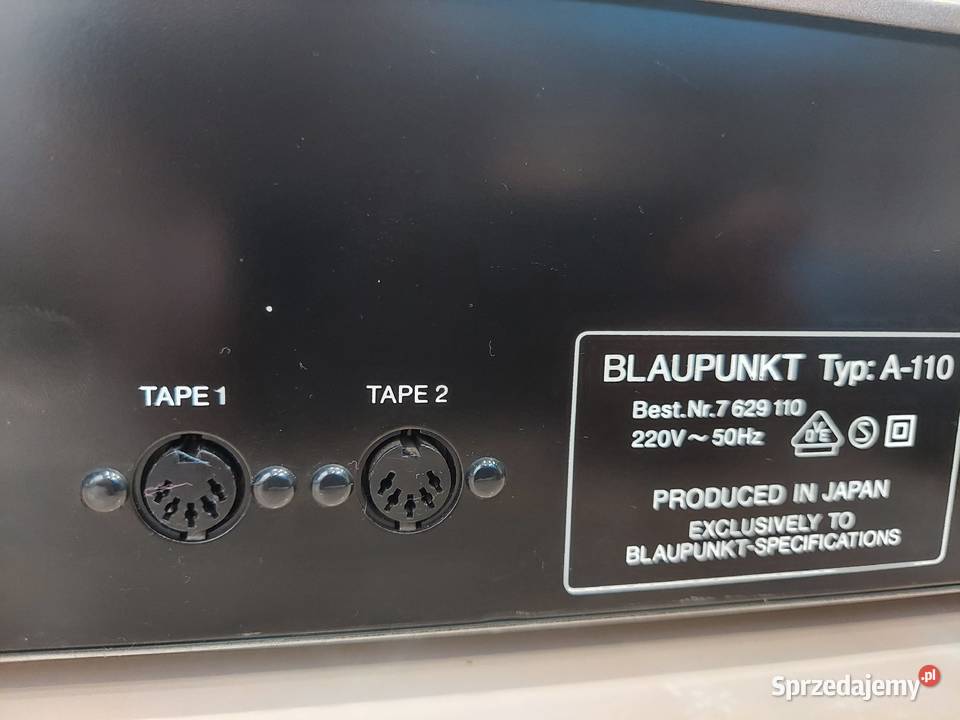Blaupunkt Stereo Amplifier A110 Łapy