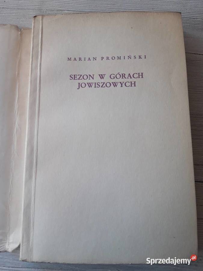 Sezon w Górach Jowiszowych Marian Promiński Bielsko-Biała