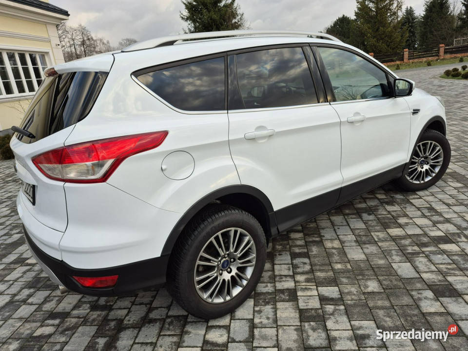 Ford Kuga ledy navi manual 4x4 euro5 140 II 2012 bluetooth Drelów sprzedam