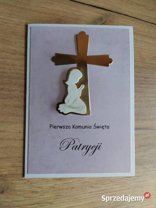 Zaproszenia na I Komunię Św wielkopolskie Konin sprzedam