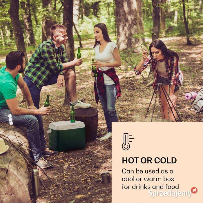 Nowa elektryczna przenośna lodówka turystyczna