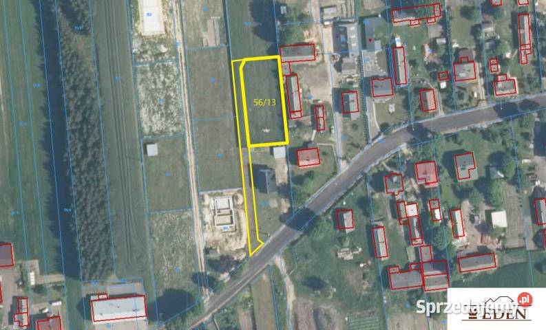 Sprzedaż gruntu 1000m2 Turze Rogi lubelskie
