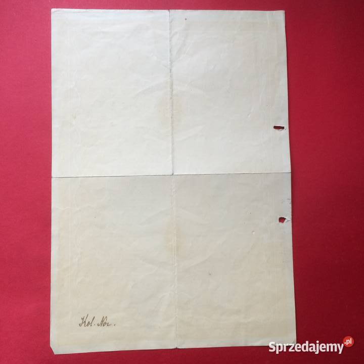 1260 Świadectwo Szkoły Powszechnej Szczecin sprzedam