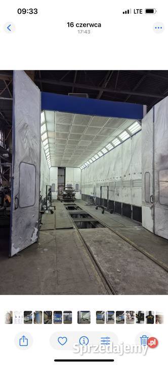 Komora śrutownicza i malarnialakiernia