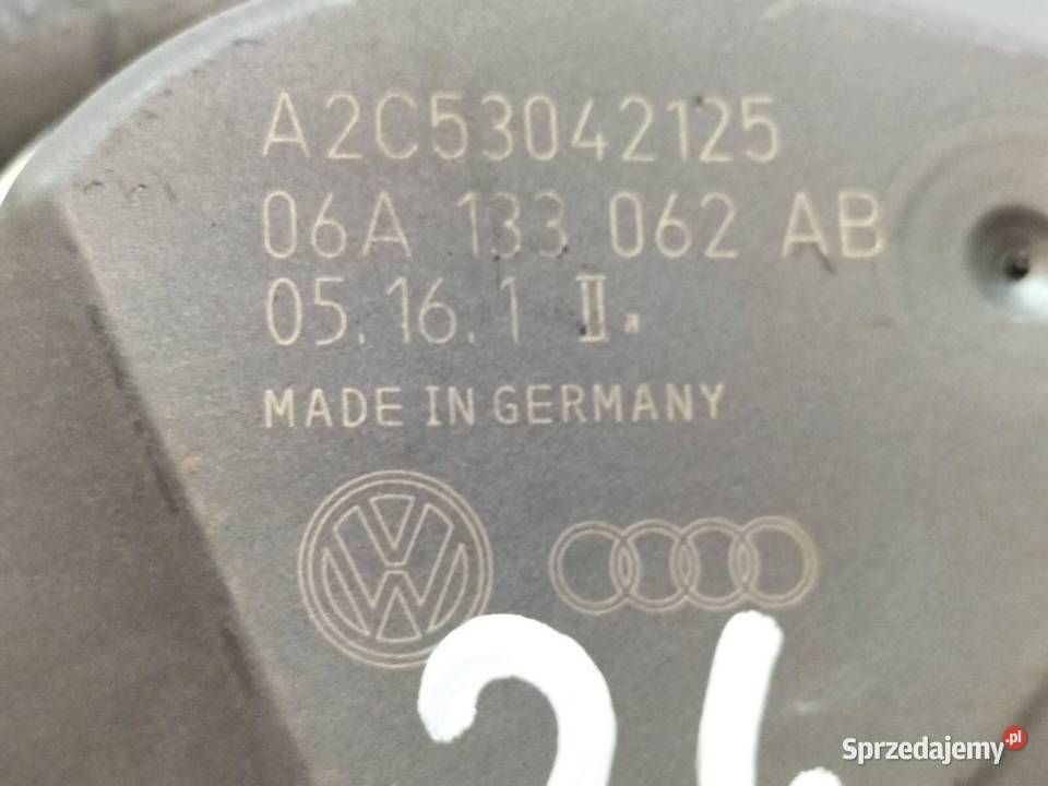 PRZEPUSTNICA 06A133062AB 16 8V VW Volkswagen Rok produkcji 2005