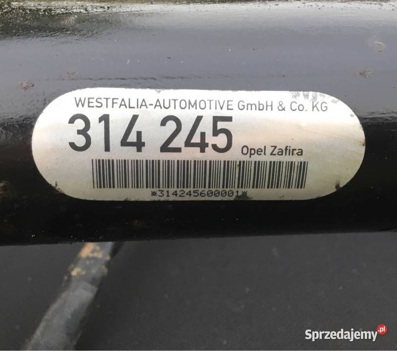 Hak holowniczy Westfalia Opel Zafira a Pułtusk