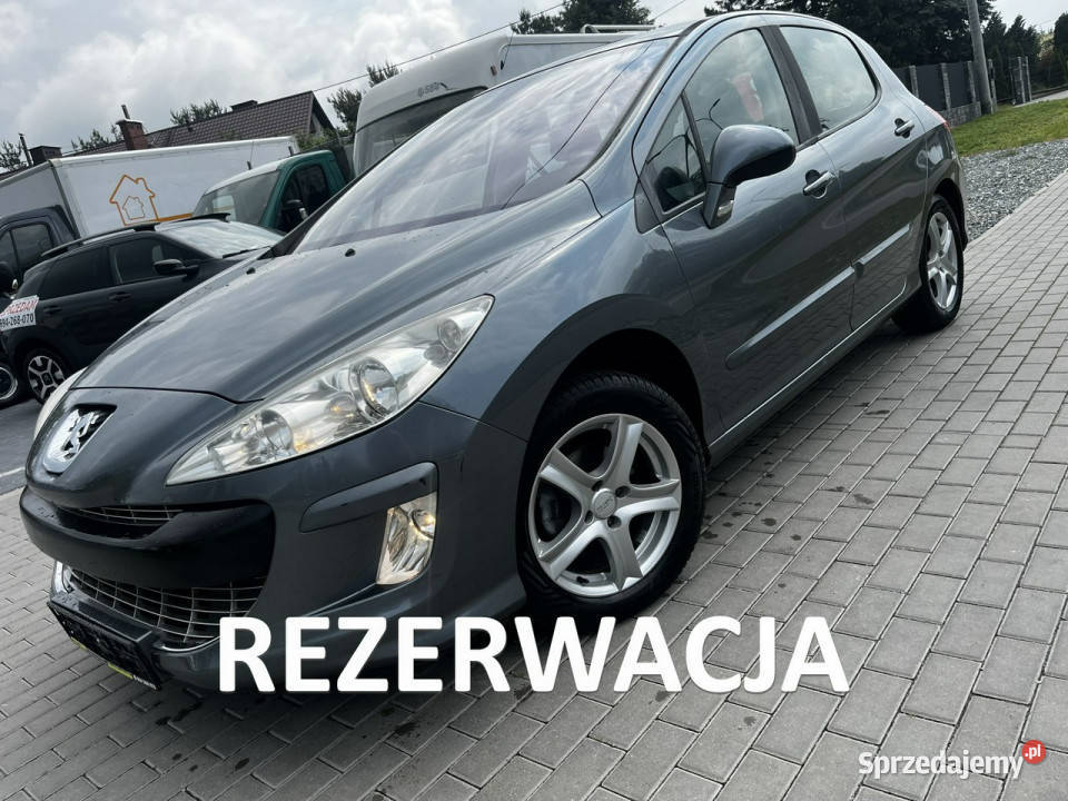 Peugeot 308 Peugeot 308 16T 2009r Climatronic Hatchback Samochody osobowe Sokołów Podlaski