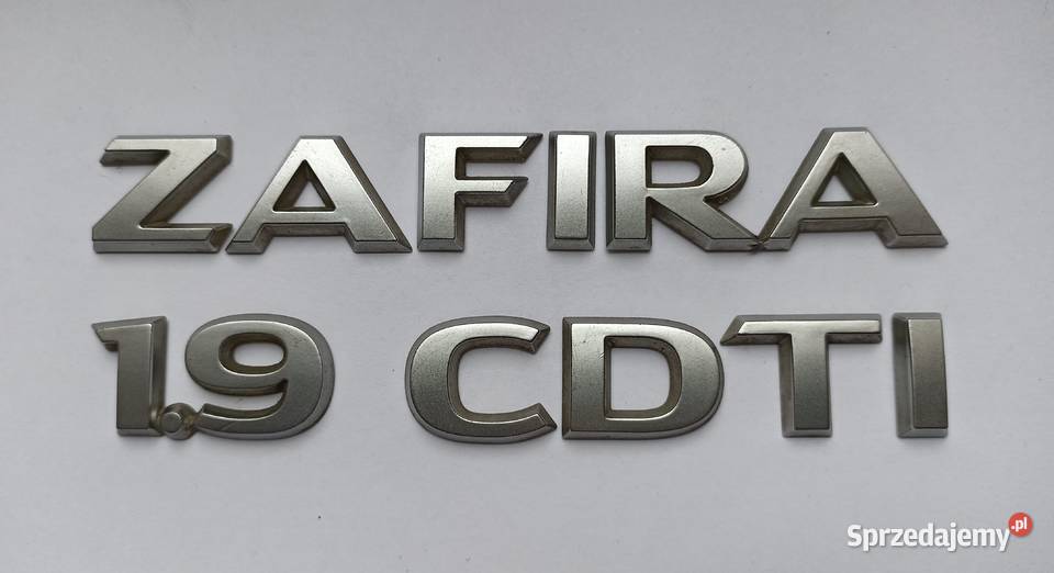 Napis emblemat Opel Zafira B 0514r Lipno sprzedam