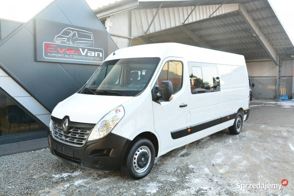 Renault Master 7 osobowy brygadówka doka pełna tempomat Warszawa
