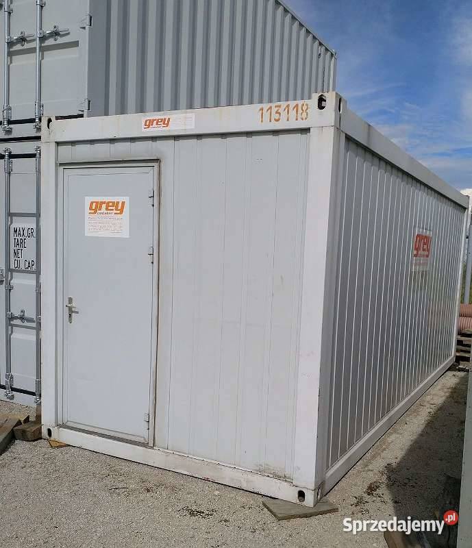 kontener biurowy z klimatyzacją dolnośląskie Nadolice Wielkie