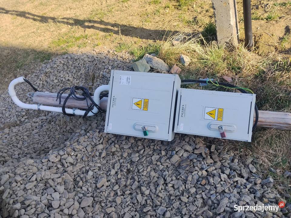 Sprzedam skrzynki kompletne do prądu na budowę z Gorlice