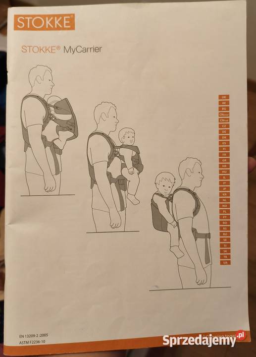 Nosidło Stokke MyCarrier 3w1 Przyszów sprzedam