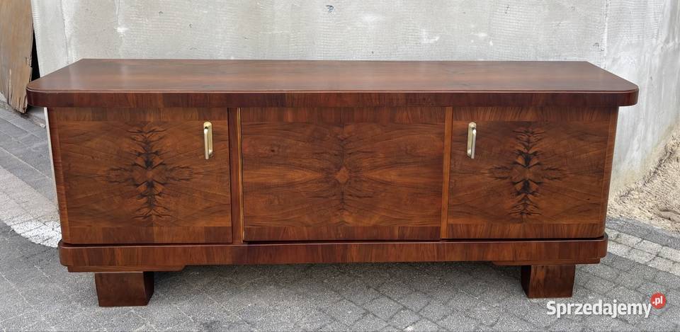 KomodaSzafka RTV Orzech 160 Art Deco Antyk Warszawa