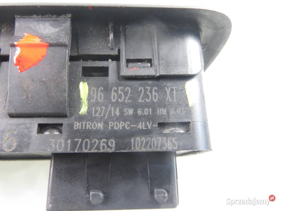 PANEL SZYB CITROEN C3 II SC 96652236XT Panele sterowania, przełączniki sprzedam
