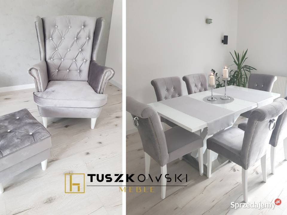 Krzesła tapicerowane producenta z dostawą Warszawa