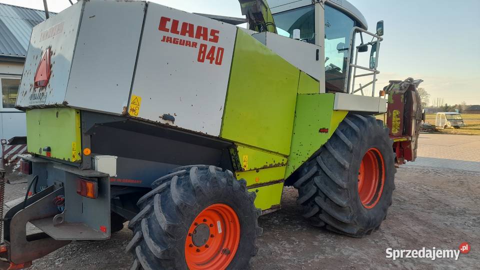Sieczkarnia Class Jaguar 840 4x4 Heder do