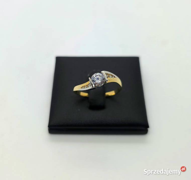 Nowy złoty pierścionek próby 585 204g Rozmiar 22 Elbląg