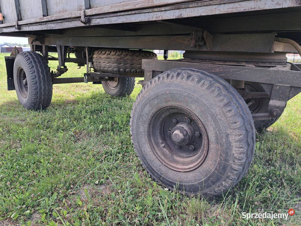 Przyczepa rolnicza dwuosiowa wywrotka kiper DMC Przyczepy rolnicze Proszowice