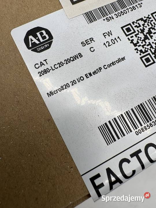 Allen Bradley 2080LC2020QWB Warszawa sprzedam