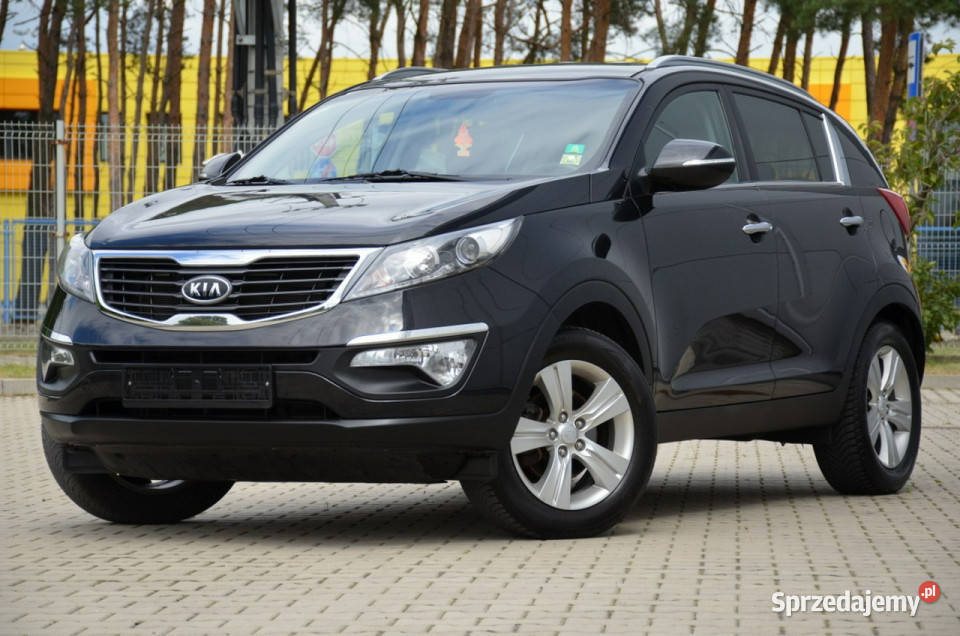 Kia Sportage Czarna Zarejestrowana 16GDI 135 4/5 łódzkie Kutno sprzedam