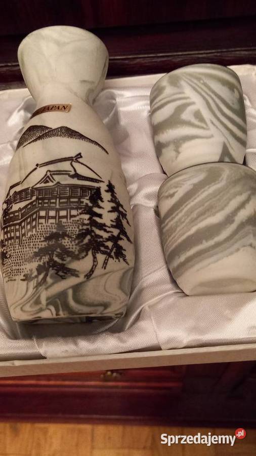 Porcelanowy komplet do sakeNowy Ceramika i szkło Warszawa