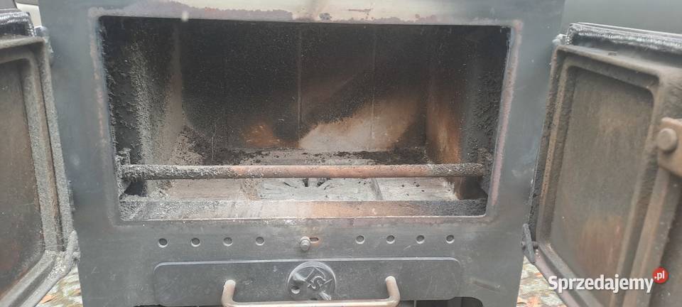 Piec kominkowy koza stalowy 9 kW uzywany w Żary