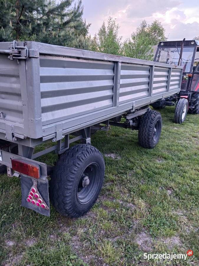 Przyczepa rolnicza d 732 ładna Krasnystaw