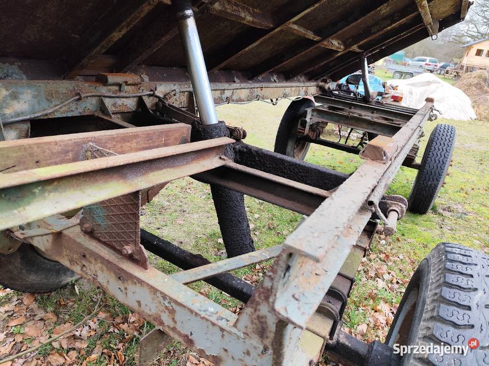Przyczepa wywrotka thk 5 lubuskie Krosno Odrzańskie