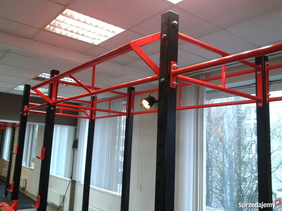 Klatka do CrossFit TRX zespół drążków Stara Dąbrówka